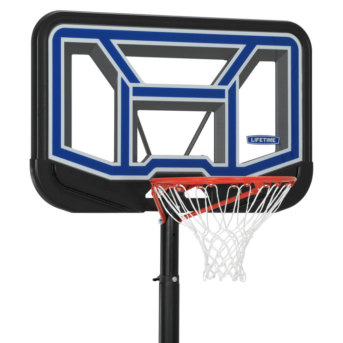 Lifetime Adjustable Portable Basketball Goal Wayfair.co.uk